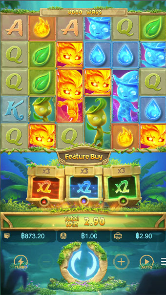 ตัวอย่างในการชนะเกม Mystical Spirits